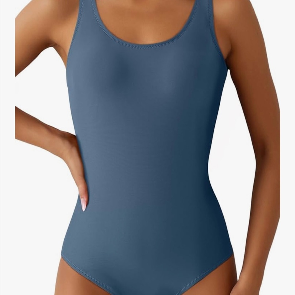 NWOT Elegant Teal Women's One-Piece Swimsuit
